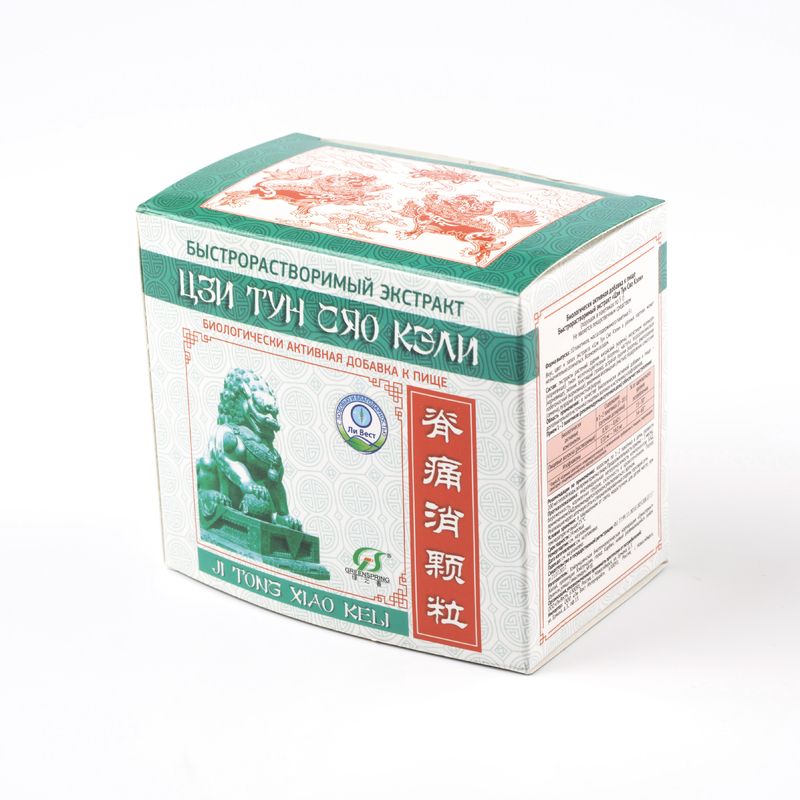 БАД к пище Быстрорастворимый экстракт «Цзи Тун Сяо Кэли», 10 пакетов по 5 г